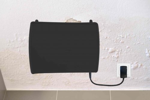 Wall drying device